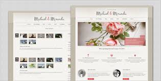 wordpress wedding website