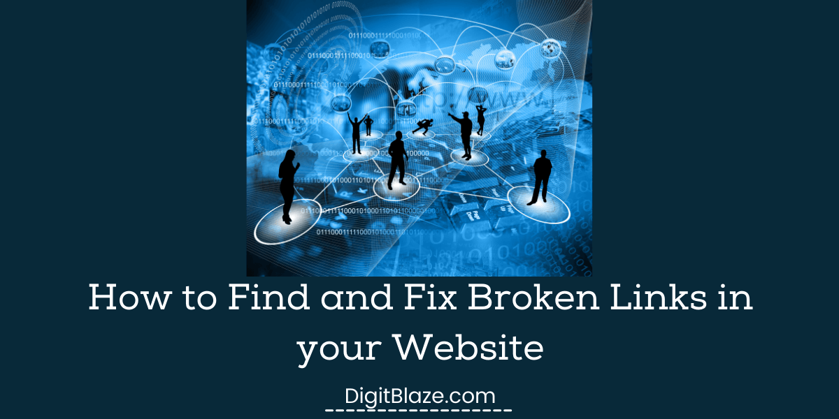 how to find broken links on your website